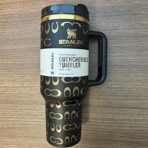 Coach edition Stanley Black and Gold Quencher Tumbler